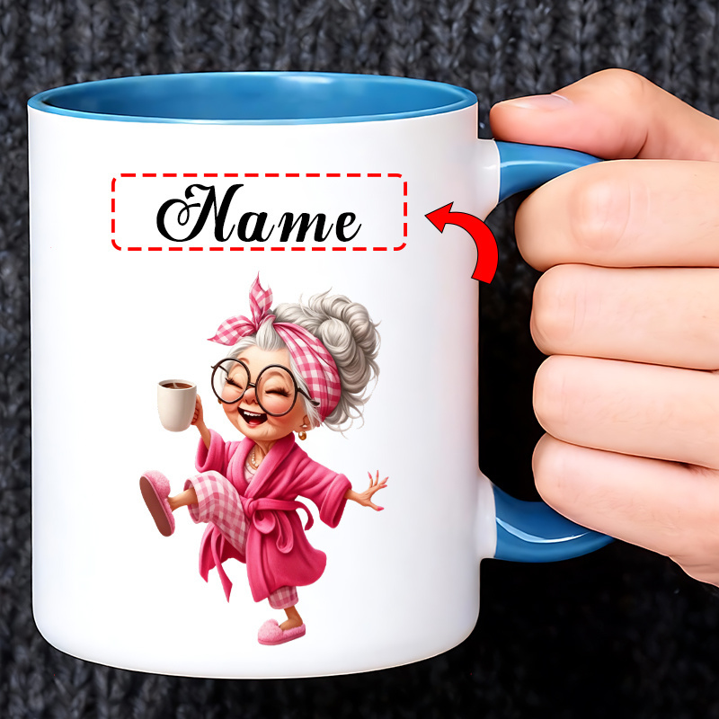 Custom Coffee Mug With Personalised Name Print